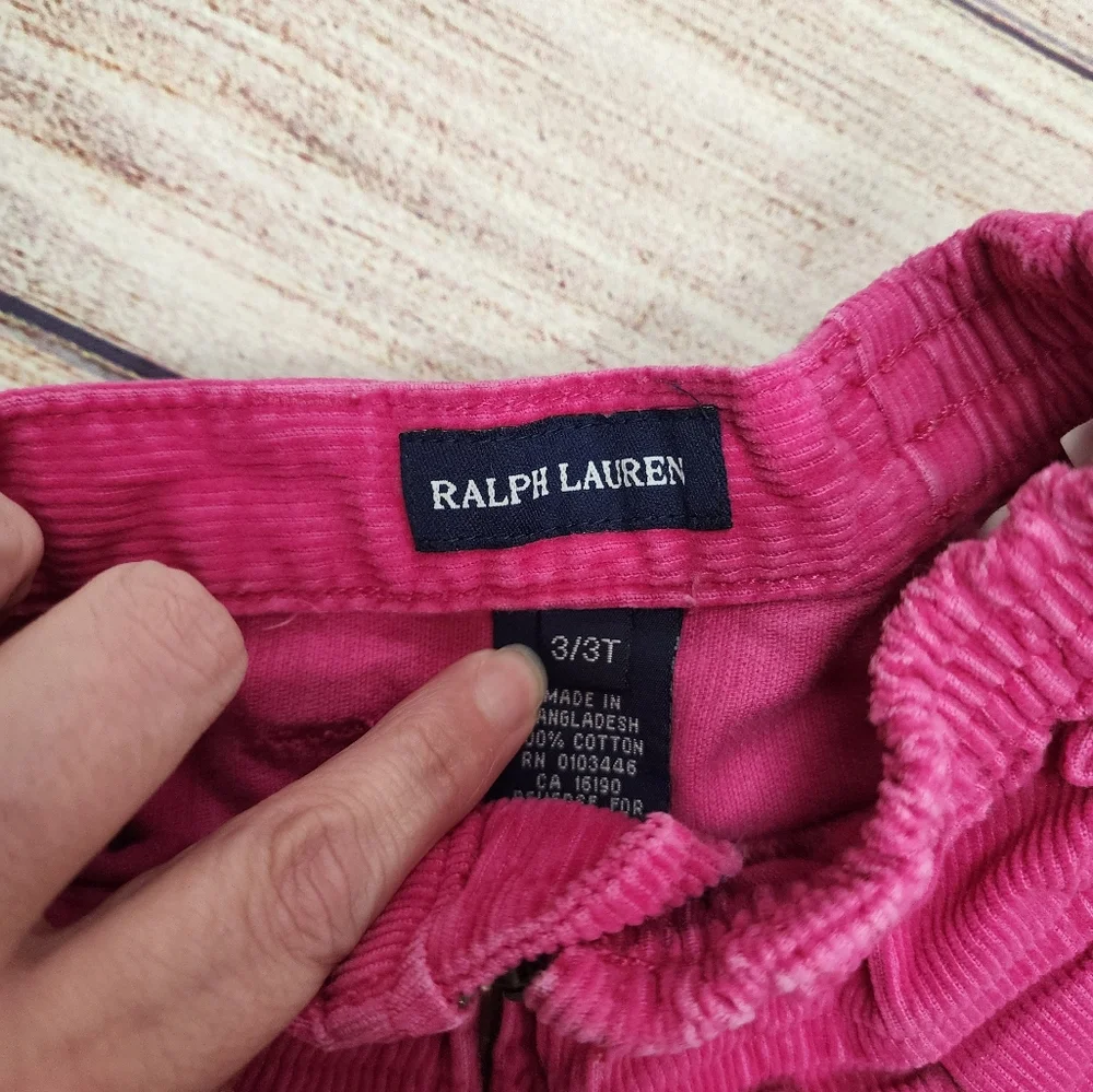Ralph Lauren Pink‎ Corduroy Skirt
